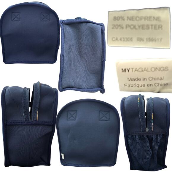 MYTAGALONGS Lemon Foodie Tote Toiletries Bag Neoprene - Picture 5 of 6